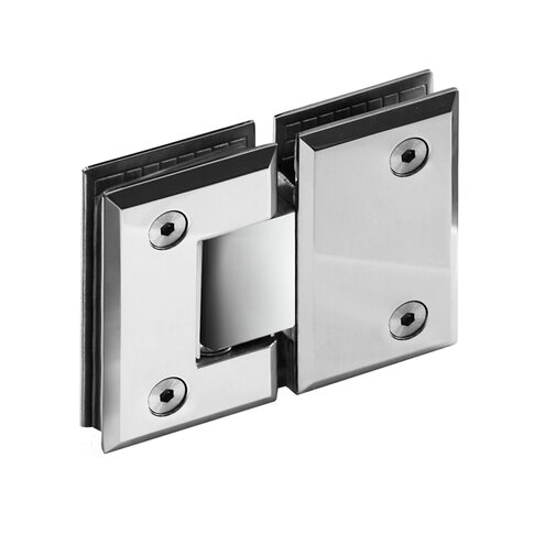 Glass To Glass 180 Degree Shower Hinge for glass thickness: 8 mm