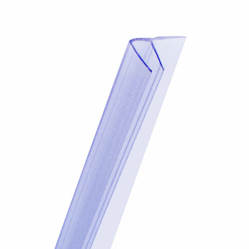 Vertical seal - E  For Glass Thickness 8 mm Code: Z - E - 8