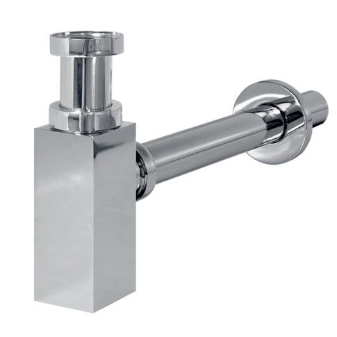 Washbasin siphon G5 / 4 “metal square